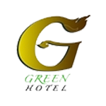 A golden "G" logo with the word "HOTEL" below it